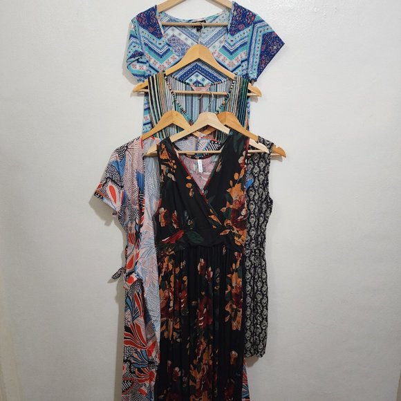 Joe Boxer and More Women's Dress Bundle of Five Size Large - Picture 1 of 12